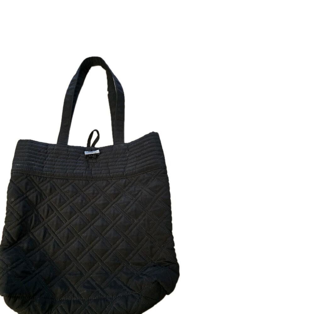 Vera Bradley Classic Black Quilted Tote